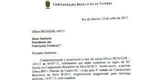 Ofício CBF