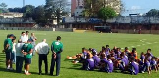 André Cavalcante apresenta Zeca Pirão aos jogadores