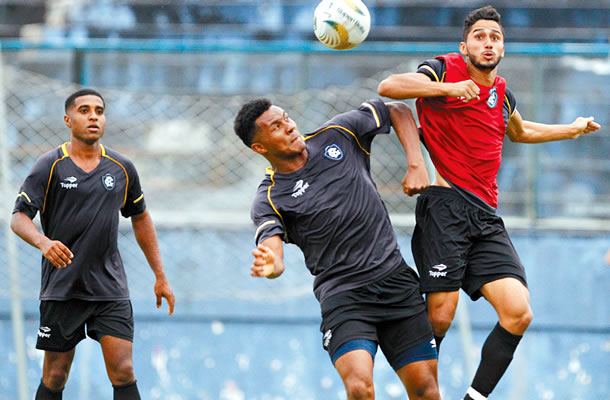 Marquinhos, Val Barreto e Gabriel Lima