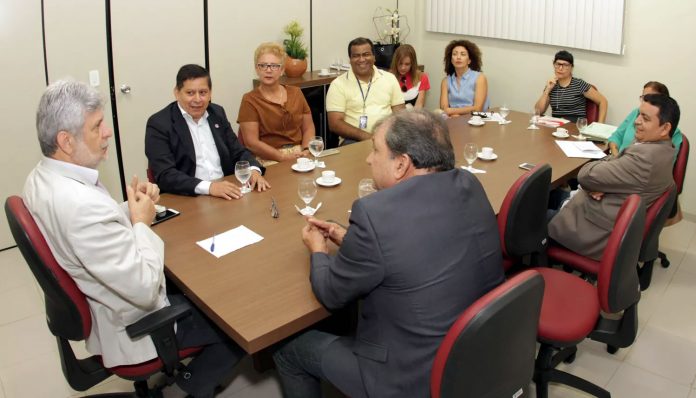 Reunião contou com representantes da FPF, Governo do Estado, Funtelpa e Banpará