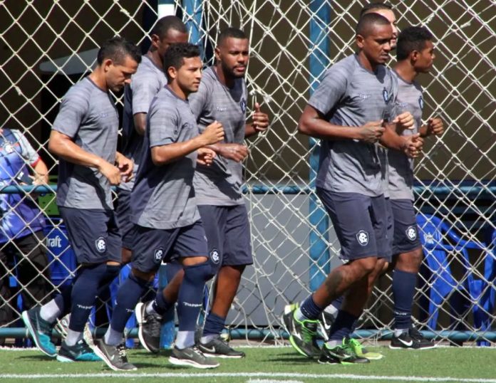 Levy, Mimica, Elielton, Adenilson, Isac, Bruno Maia e Dudu