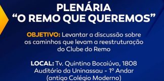 Plenária "O Remo que Queremos"