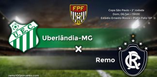 Uberlândia-MG × Remo