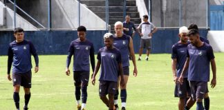 Echeverría, Mário Sérgio, Henrique, Victor Luiz, Gustavo Ramos e Dedeco