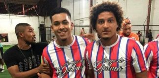 Djalma e Felipe Gedoz participaram de "partida beneficente" sem autorização do clube