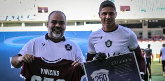 Fábio Bentes e Vinícius – Foto: Samara Miranda (Clube do Remo)