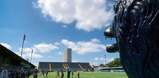 Jogadores remistas realizam atividade física – Foto: Raissa Gonçalves (Clube do Remo)