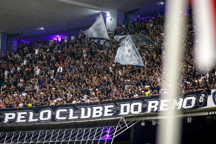 Fenômeno Azul no Mangueirão – Foto: Divulgação (Clube do Remo)