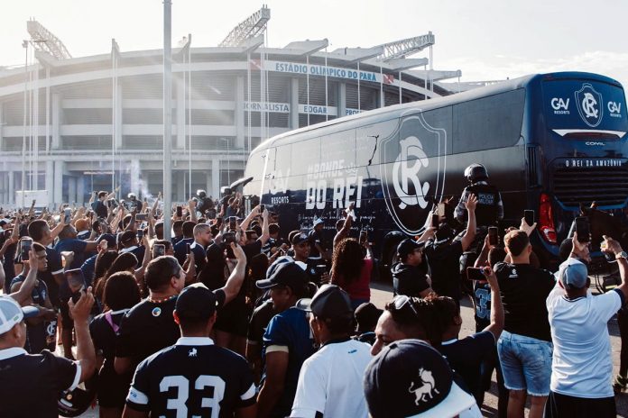 Fenômeno Azul no Mangueirão – Foto: Felipe Sacramento (Clube do Remo)