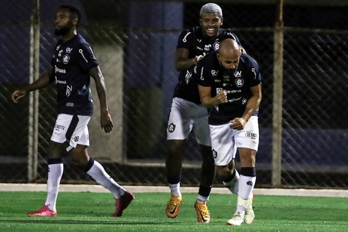 São Bernardo-SP 2×2 Remo (Sávio, Jaderson e Ytalo) – Foto: Samara Miranda (Clube do Remo)