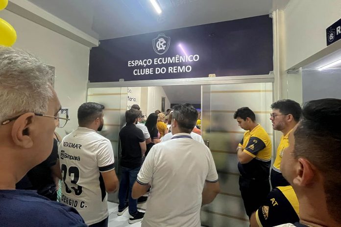 Espaço Ecumênico no Baenão – Foto: Samara Miranda (Clube do Remo)