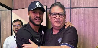 Rafael Castro e Antônio Carlos Teixeira (Tonhão) – Foto: Samara Miranda (Clube do Remo)