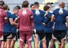 Rodrigo Santana orienta os jogadores antes de iniciar o treino – Foto: Samara Miranda (Clube do Remo)