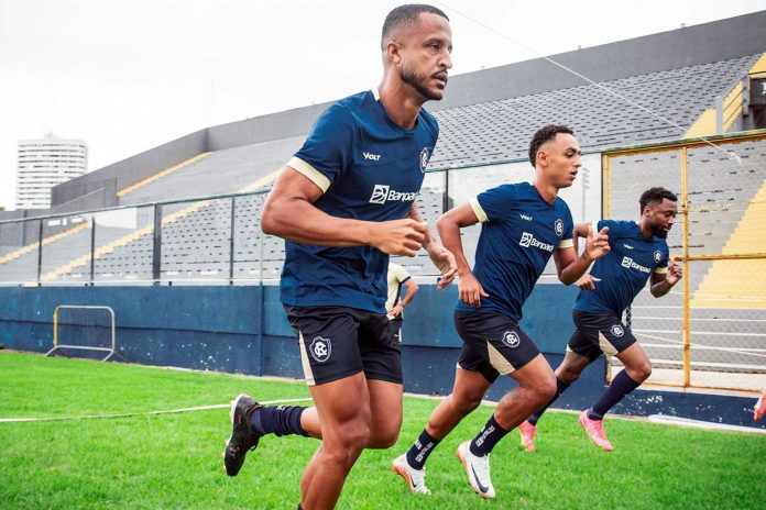 Rafael Castro, Dodô e Sávio – Foto: Samara Miranda (Clube do Remo)