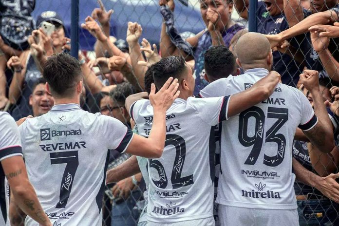 Caeté 0×4 Remo (Giovanni Pavani, Pedro Rocha e Lucão) – Foto: Samara Miranda (Clube do Remo)