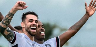 Caeté 0×4 Remo (Felipe Vizeu e Adailton) – Foto: Samara Miranda (Clube do Remo)