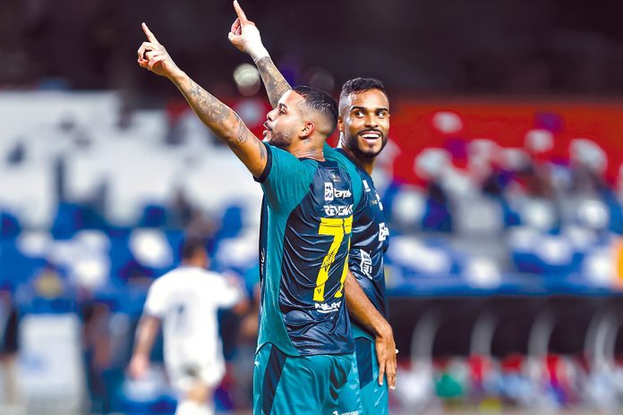 Remo 5×0 São Francisco (Maxwell e Dener) – Foto: Wagner Santana (O Liberal)