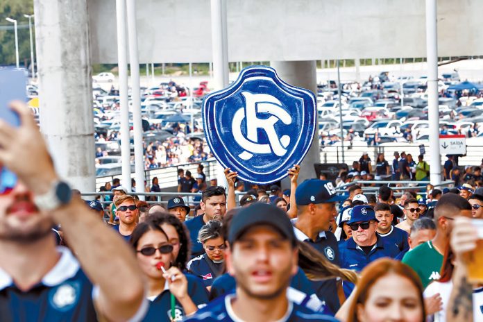 Fenômeno Azul no Mangueirão – Foto: Wagner Santana (O Liberal)