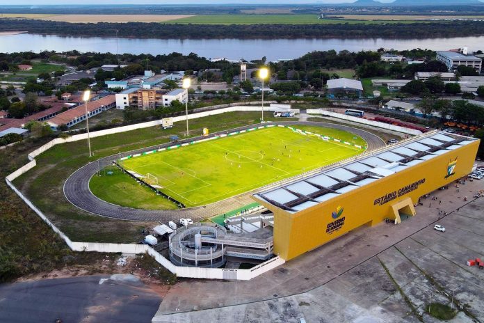 Estádio Canarinho (Boa Vista-RR) – Foto: Vfly Imagens Aéreas